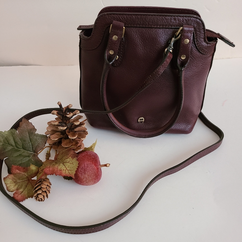 Etienne Aigner brown cross shoulderbag